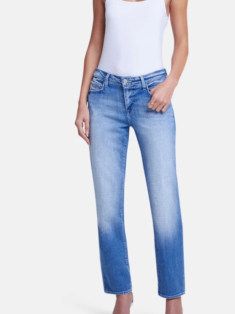 L’Agence Marjorie Straight Jeans
